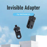Applicable To Insta360 Shadowstone ONE X3/X2 Adapter Base Mirror Camera Screw Fit Action Does 1/4 Into Invisible The Not J5M9