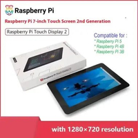 OFFICIAL Raspberry Pi Touch Display 2 - Resolution 720×1280 Pixels LCD 7′′ Touchscreen