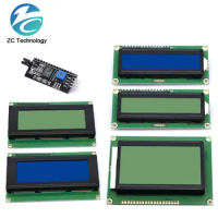 LCD Module Blue Green Screen For Arduino 1602 2004 12864 LCD Character UNO R3 Mega2560 Display PCF8574T IIC I2C Interface