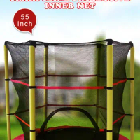55 In Trampoline Security Net Safe Protective Trampoline For Kids Trampoline Enclosure Net Fence Replacement Durable Safety Mesh