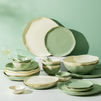 碗碟碗碟套裝家用輕奢北歐風格陶瓷碗盤高檔餐具網紅創意現代簡約