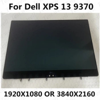 With frame original LQ133M1JX31 FOR Dell XPS 13 9370 lcd screen touch digiter assembly 0WT1R3 0FT5T7 LCD with Touch Screen
