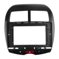 Car Stereo Radio Fascia Trim 10.1 Inch Frame For Mitsubishi ASX/RVR/Outlander Car Replacement Parts
