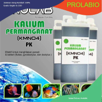prolabio pk cair obat ikan kemasan 1 liter/peka obat cacar ikan/kalium permanga