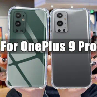 Clear Phone Case for OnePlus 9 Pro TPU Transparent Case OnePlus9 9Pro OnePlus9Pro 6.7" LE2121 Shockproof Anti-scratch Covers