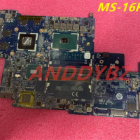 Used MS-16H81 VER 1.1 For MSI GS60 WS60 WS62 LAPTOP Motherboard WITH I7-6700HQ CPU AND Quadro M600M 100% Working OK