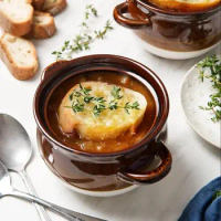 French Onion Soup Bowl, French Onion Soup, Oven Safe Bowls, Soup Crocks, Ceramic, Handles, Stoneware, Dishwasher, Microwave