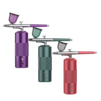 Handheld Oxygen Concentrator Mini Air Compressor Kit Air-Brush Paint Spray Gun Airbrush For Nail Art Nano Fog Mist Sprayer