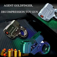 Alloy Gun Fidget Ring Edc Fidget Spinner Metal Hand Spinner Adult Fidget Toys Adhd Tool Anxiety Stress Relief Toys Gifts