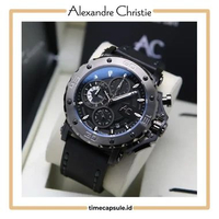 Jam Tangan Pria ALEXANDRE CHRISTIE Original AC 9205 MC Garansi Resmi 1 Tahun BLACK-GRAY
