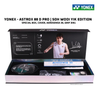 Raket Badminton YONEX Astrox 88 D Pro Soh Wooi Yik Edition Special Box, Cover,  Aerosensa 30, Grip 3