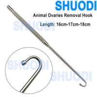 Animal Ovaries Removal Hook Spay Snook Hook Orthopedic Surgical Instruments Medical Pet Tools