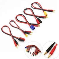 Imax B6 Charge Line 4.0mm Pin Pisang ke T Plug EC3 EC5 XT30 XT60 XT90 MPX TRX AS150 dengan Kabel Sil