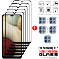 Full Cover Full Glue Tempered Glass For For Samsung Galaxy A12 Screen Protector Glass For Samsung Galaxy A12 5G Camera Film