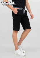 House of Cuff Celana chino pendek cino slim fit PINGGANG KARET Hitam houseofcuff