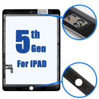 Digitizer compatible with for iPad 5 2017 (Black) 9.7 inch Touch Screen Display Glass Assembly