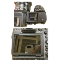 Self-adhesive Both Glass LCD Screen Protector + Info Shoulder Top Screen Cover for Nikon Z7II Z6II Z8 Z7 Z6 Z 7 6 II Z9 Camera