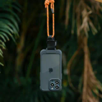 【bitplay】WanderCase 隨行殼 霧黑/透白 iPhone 13 Pro-6.1吋(透明 背蓋 軍規 防摔 手機殼 便攜 掛繩)
