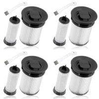 8 PCS Replacement Parts Hepa Filters Compatible For Miele Triflex HX1 Bagless Stick Vacuum Cleaner Accessories