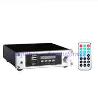 DP2 Bluetooth lossless player power amplifier, digital power amplifier 100WX2, Frequency response 10HZ-25KHZ, with NE5532 op amp