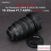 LUMIX DG 10-25 F1.7 Lens Premium Decal Skin for Panasonic Leica DG Vario-Summilux 10-25 F1.7 ASPH. Len Protector Vinyl Sticker
