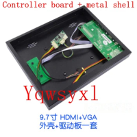 Controller Board Kit 9.7" Inch LP097QX1 LTN097QL01 2048x1536 For IPAD 3 4 3rd 4th Ipad3 Ipad4 EDP HDMI+VGA LVDS LCD Signal Panel