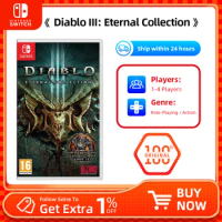 Nintendo Switch Diablo 3 : Eternal Collection Game Deals for Nintendo Switch OLED Switch Lite Physical Game Card Diablo III