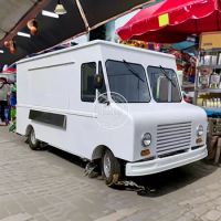 2024 Mobile Concession Fast Food Trailer Chinese Food Trailer With Full Kitchen Equipment Hot Dog Cart With Grill And Deep Fryer