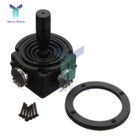 JH-D202X-R2/R4 5K Ohm Electric Joystick Reset Potentiometer 2-Axis 2D Monitor Keyboard Ball Joyrode Controller For Photography