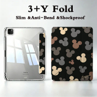 Huawei MatePad Case For | 3+Y Fold Transparent Acrylic Anti-Bend Tablet Cover with Magnetic Pencil S