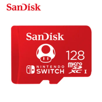 SanDisk New style micro sd card 128GB 64GB 256GB cartao de memoria SDXC memory cards for Nintendo Switch TF card with adapter