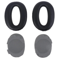 Pad telinga Shiyi, sarung kusyen, penutup telinga untuk MDR-1000X MDR 1000X WH-1000XM2, 1 pasang