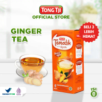 [BUNDLING 3pcs] Tong Tji Tematik Ginger Tea / Teh Jahe Wangi 1 Box isi 3 Sachet ( Minuman Serbuk / B