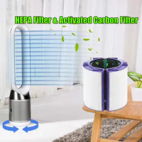 HEPA Filter &amp; Activated Carbon Filter for Dyson TP04 TP05 Purifying Fan