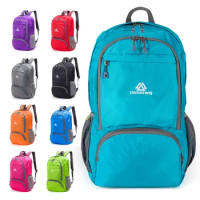25LFolding Bag Waterproof Backpack Nature Hike Bag Large Capacity Ultralight Lightweight Sports Backpack Camping Hiking Backpack