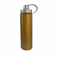 【Eco Vessel】美國 Eco Vessel 大口徑不銹鋼保溫杯 金色 700ml(食品用級304號不鏽鋼 安全無毒)(保溫瓶)