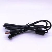 USB Male Plug To Wire 8 Pin Left Angled 90 Degree Plug Camera Data Cable for Nikon COOLPIX D5000 S10