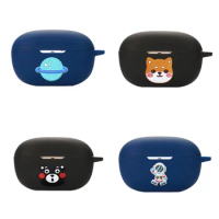 Cute Cartoon Planet Astronaut Wireless Bluetooth Earphone Protective Case for Anker Soundcore Life A3i Soft Silicone Cover