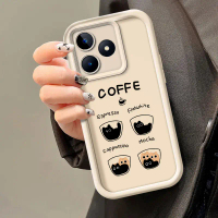 Ốp Điện Thoại Cho Realme GT 6 / GT 6T / GT Neo6 / GT Neo6 SE 5G Ốp Mềm Hình Mèo Cà Phê Chống Sốc Bằn