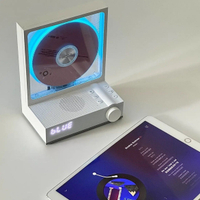 HOTT留光CD播放機桌面音箱CD機音響一體機光碟專輯播放隨身聽【北歐家居生活】