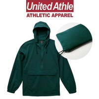United Athle日系可收納口袋機能風衣 oversize衝鋒衣 防撥水