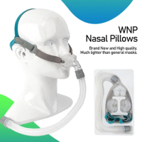 BMC WNP Nasal Pillows Mask For CPAP Auto CPAP BiPAP Ventilator Anti Snoring 3 Sizes Cushions Pad Inside Anti Snoring