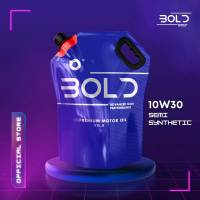 Bold 10w30 4L / 3L Semi Synthetic SP Engine Oil Car 10w30 Minyak Hitam Enjin Kereta Perodua Proton N