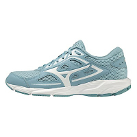 Mizuno Spark 7 [K1GA220474] 女 慢跑鞋 運動 休閒 輕量 支撐 緩衝 彈力 湖水藍 白