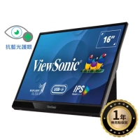 【ViewSonic 優派】VG1655 16型 IPS觸控式可攜帶電腦螢幕