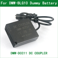 DMW-DCC11 DC Coupler Power Connector DMW-BLG10 BLE9 Dummy Battery for Panasonic DC-GX9 DC-TX2 DC-G100 DC-G110 DC-LX100 II