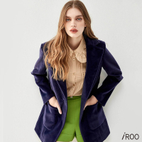 【iROO】長版西裝外套式大衣