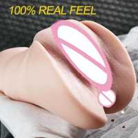 3 IN 1 Male Masturbation Sex Tool Pocket Pussy Sex Toys for Men with Realistic Vagina Masturbator Cup Sex Doll Sex Tooys for Men