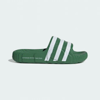 【adidas 愛迪達】拖鞋 男鞋 女鞋 運動 三葉草 ADILETTE 綠 IG9260