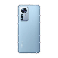 【RedMoon】Xiaomi 小米 12 Pro 5G 防摔透明TPU手機軟殼 鏡頭孔增高版